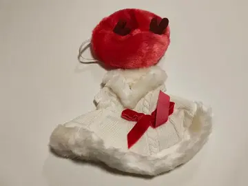 유니베어 코스튬 크리스마스 니트 원피스 사이즈 푸딩