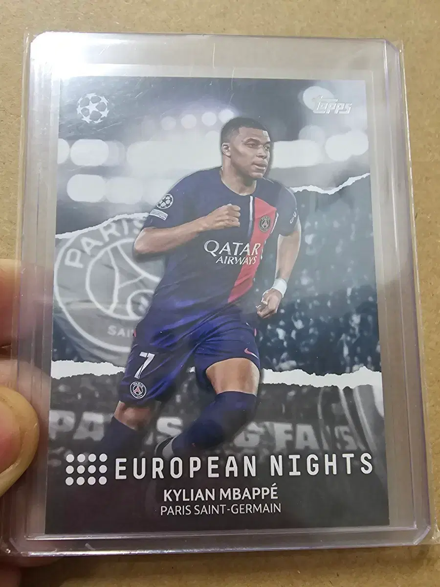 Topps 킬리안 음바페 (Mbappe) 축구 카드