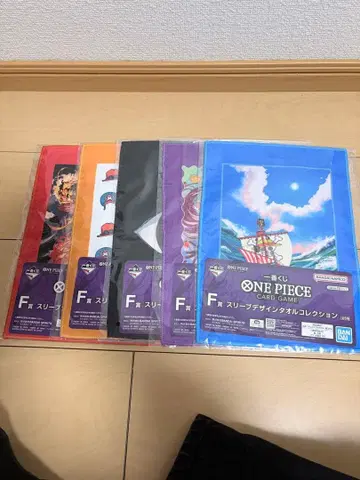 원피스 카드 슬리브 타월 컬렉션 5장 세트