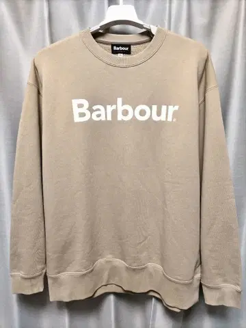 새상품급 바버 맨투맨 베이지