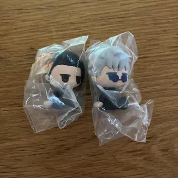 지토토 주술회전 회옥옥절 게토 스구루 고죠 사토루 피규어 2체 세트