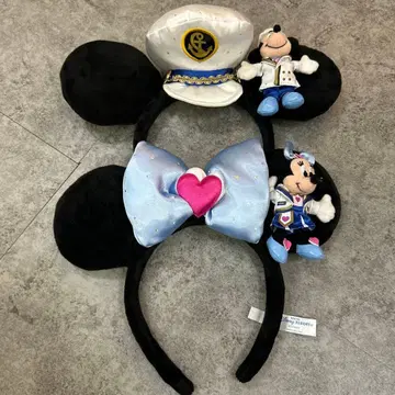 디즈니 머리띠 디즈니씨 15주년 미키 미니 레어템