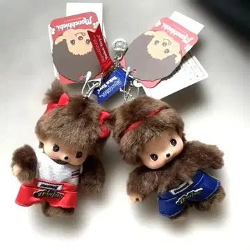 [태국 한정판] 몬치치 베이비치치 무에타이 커플 세트 키링
