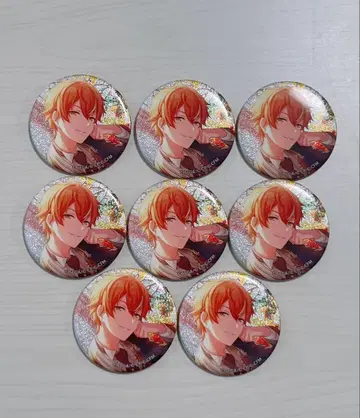 프로젝트 세카이 프로세카 시노노메 아키토 글리터 캔뱃지 그리캔 8점