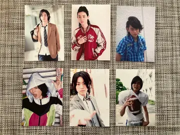 스다 마사키 키스 생사진 6장 세트