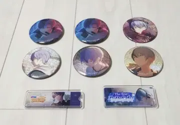 프로세카 아오야기 토야 글리터 캔뱃지 아크릴 배지 8개 세트