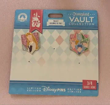 [ 미사용 새상품 ] 캘리포니아 디즈니 70주년 핀 배지