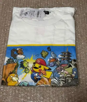 초레어 마리오 피카츄 T셔츠 미개봉