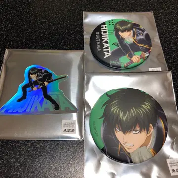 은혼 마루이 팝업 부감 캔뱃지 2종 스티커 히지카타 토시로