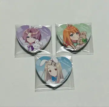 학원 아이돌 마스터 학마스 gigo 캔뱃지 마오 세이카 히로