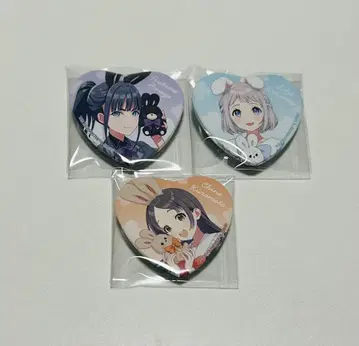 학마스 학원 아이돌 마스터 gigo 캔뱃지 리리아 치나 츠바메