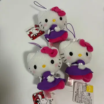 헬로키티 메이드 마스코트 봉제 인형 레어