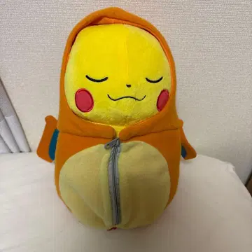 리자몽 잠옷 피카츄 봉제 인형 제일복권