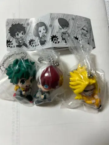 히로아카 가챠 3종 세트 데쿠, 쇼토, 올마이트