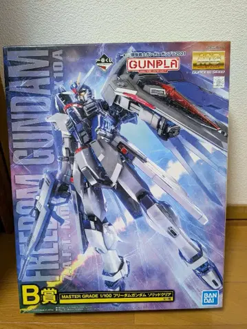 제일복권 B상 MG 프리덤 건담 솔리드 클리어