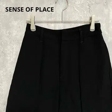SENSE OF PLACE 카르제 버뮤다 팬츠 반바지 심플 고급