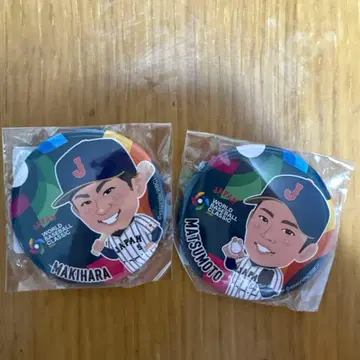 WBC MAKIHARA & MATSUNOTO 배지 세트