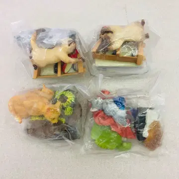 [ 봉투 미개봉 4세트 시크릿 포함 ] SR 고양이 Yujin 피규어 A