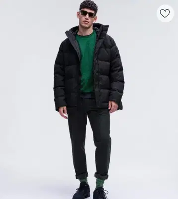 룰루레몬 lululemon 다운 자켓 후드 부착