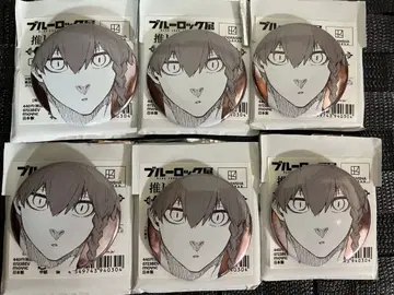 블루 록 전람회 쿠로 나란세 캔뱃지 6점 세트