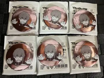 블루 록 쿠로 나란세 캔뱃지 6개 세트