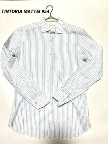 틴트리아 마티 954 스트라이프 셔츠 M~L 상당 이탈리아제