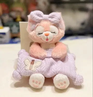 상하이 디즈니 푸근한 꿈 리나벨 봉제 인형 키체인