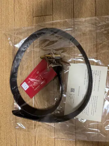 봉쿠라 레더 벨트 블랙