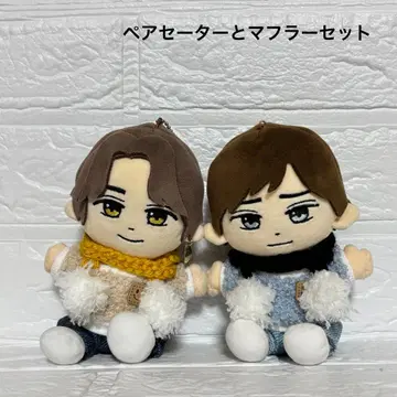 킹프리 하피누이 스웨터와 머플러 세트