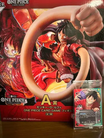 원피스 제일복권 A상 피규어 한정판 프로모 카드 [새상품]
