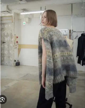 PERVERZE Blend Border Knit Cardigan