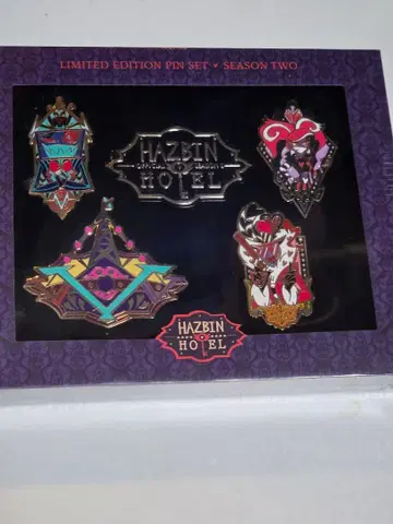 HAZBIN HOTEL 한정판 핀셋 시즌 2