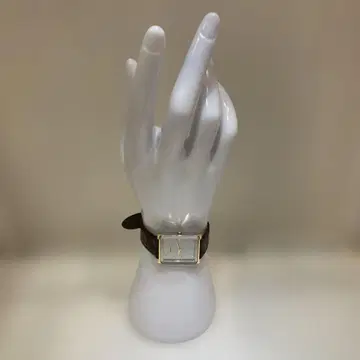 SEIKO 쿼츠 손목시계 직사각형 5P31-5A80