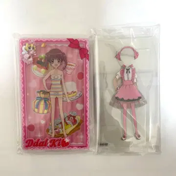 꿈빛 파티시엘 옷 갈아입기 아크릴 스탠드 세트 딸기