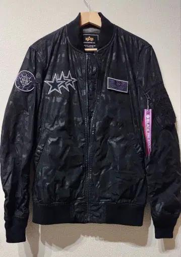 STRICT-G x ALPHA MA-1 검은 삼연성 L 사이즈 미사용품