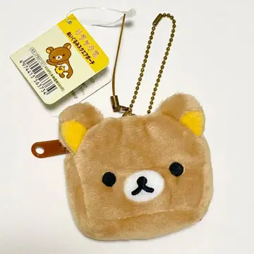 리락쿠마 봉제 인형 스퀘어 파우치