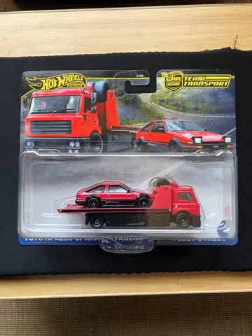 핫휠 팀 트랜스포트 도요타 AE86 트레노 덤 포함