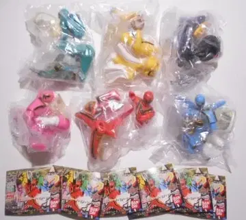 마법전대 마지레인저 풀컬러 캡슐 전 6종 세트