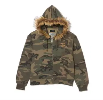 afb 퍼 지퍼 후드티 카모플라쥬 카모 AFB