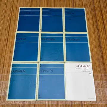 피아노 교본 9세트 하논, 부르크뮐러, 체르니, 소나티네, 소나타