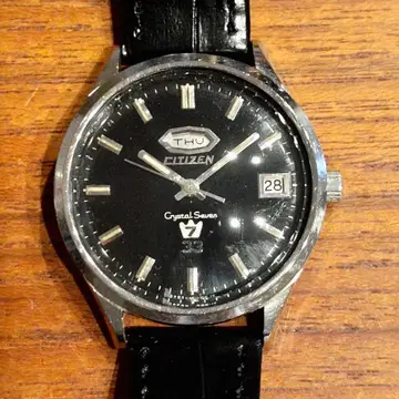 레어 블랙 미러 빈티지 시티즌 크리스탈 세븐