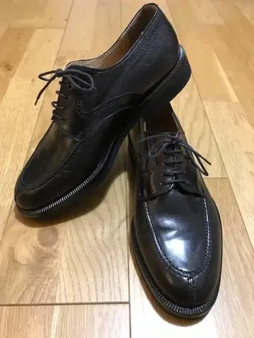 브루노말리 BRUNOMAGLI 블랙 드레스 슈즈 슈트리 포함 7.5W