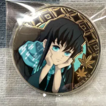 귀멸의 칼날 AGF 리프 메탈 캔뱃지 토키토 무이치로