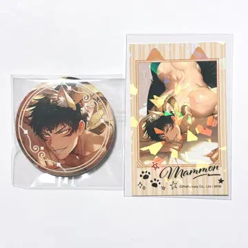 지옥이 뭐가 나빠? 프린세스 카페 고양이의 날 마몬 캔뱃지 카드