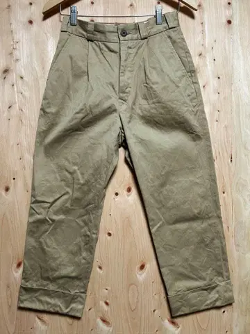 나이젤 케본 신치 벨트 크롭 치노 6(S) 밑위 짧음 새상품급