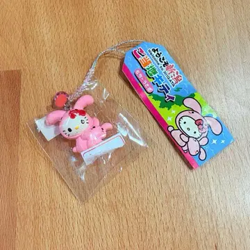 [ 니가타 한정판 ] 지역 한정 키티 모찌토끼 헬로키티 산리오 키링 레어