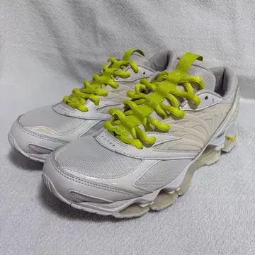 [레어] 미즈노 웨이브 프로페시 8 FUTUR 화이트 가죽 28cm