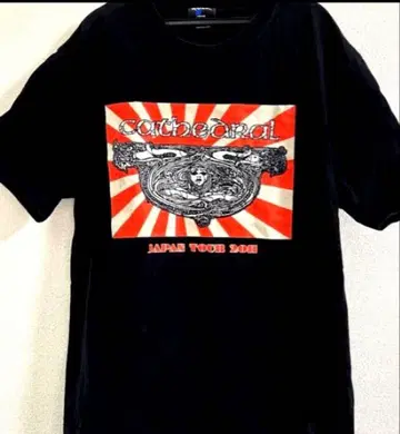 Cathedral 카테드랄 2011년 일본 공연 한정판 T셔츠 M 사이즈