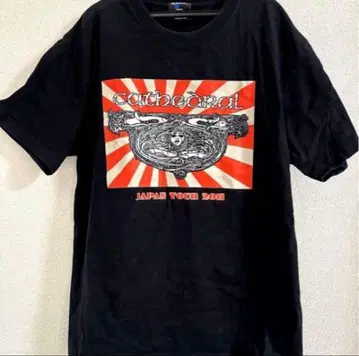 Cathedral 카테드랄 2011년 일본 공연 한정판 T셔츠 L 사이즈
