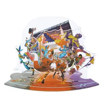 포케미쿠 이어지는 아크릴 스탠드 컬렉션 2 노멀 불꽃 독